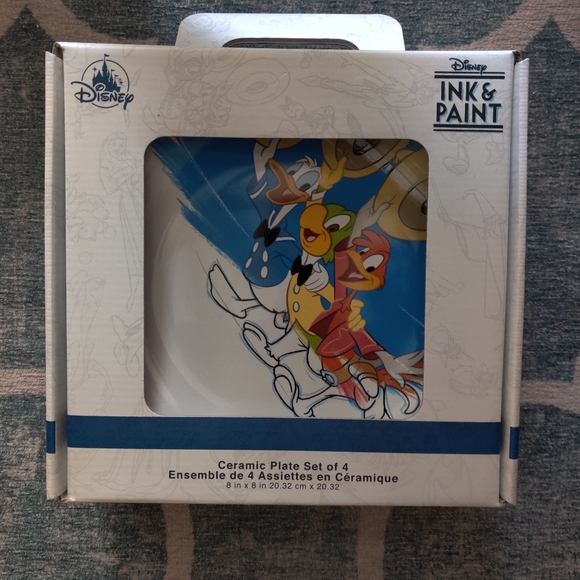 Disney Ink & Paint Ceramic plates - Picture 4 of 4